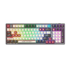 A4tech Bloody WS98 Tri Mode RGB Hot Swap (BLMS Red Switch) Pixels Red Mechanical Gaming Keyboard